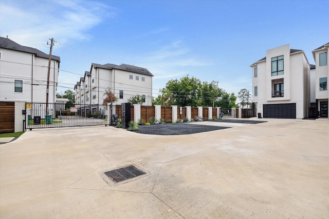 824 Wakefield Dr Unit A, Houston, TX 77018 - view of concrete surface with a gate