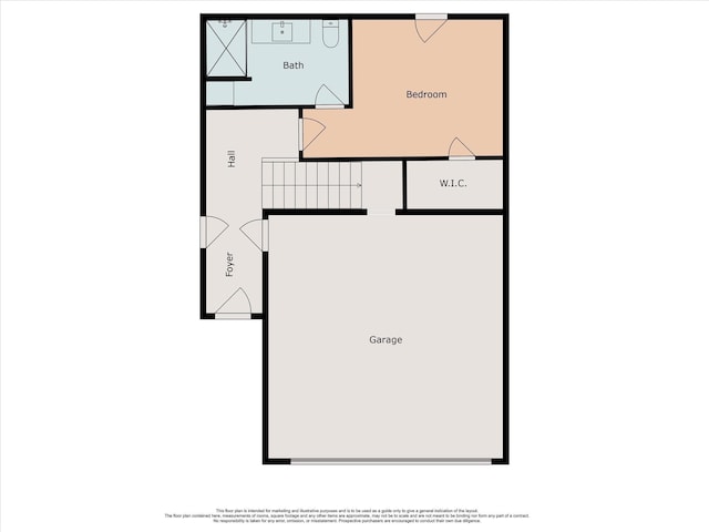 824 Wakefield Dr Unit A, Houston, TX 77018 - view of floor plan / room layout