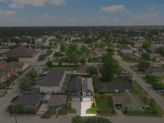 1305 Amundsen St N, Houston, TX 77009 - view of property location with property parcel outlined and nearby suburban area
