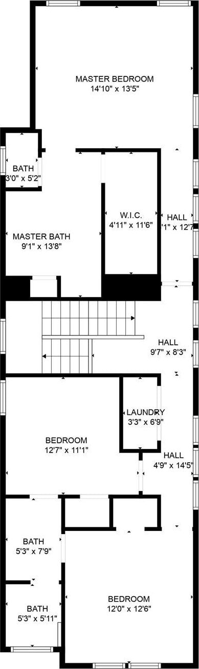 1307 Amundsen St N, Houston, TX 77009 - view of room layout
