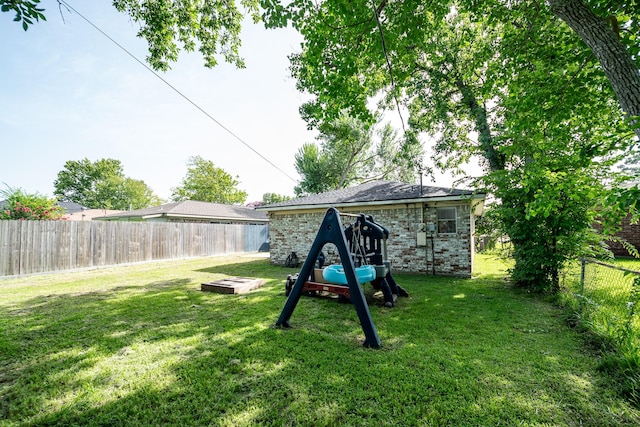 322 S Carroll, La Porte, TX 77571 - view of fenced backyard