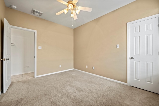 12610 Hobbs Terrace Dr, Tomball, TX 77377 - empty room with carpet floors, a smoke detector, and a ceiling fan
