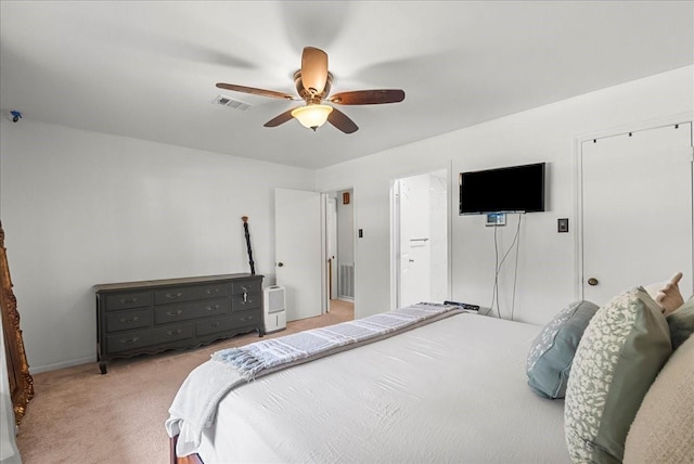 431 Shadow Creek Dr, El Lago, TX 77586 - bedroom featuring carpet floors and ceiling fan