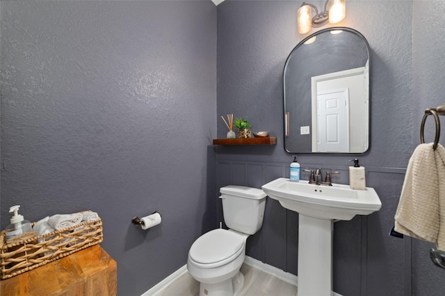18534 Tall Woods Pl, Houston, TX 77084 - half bathroom with toilet and a sink