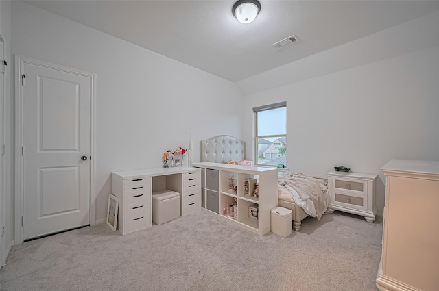 9011 Bright Harbor Dr, Cypress, TX 77433 - bedroom featuring carpet floors and lofted ceiling