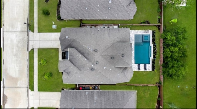 25119 Dunbrook Springs Ln, Katy, TX 77494 - view from above of property with a pool area