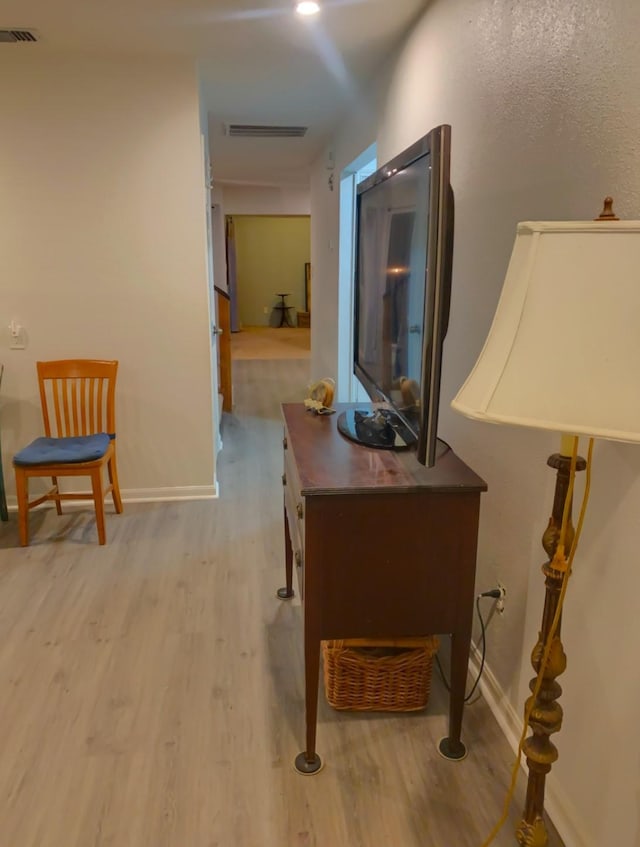 16510 De Lozier St, Jersey Village, TX 77040 - corridor with wood finished floors