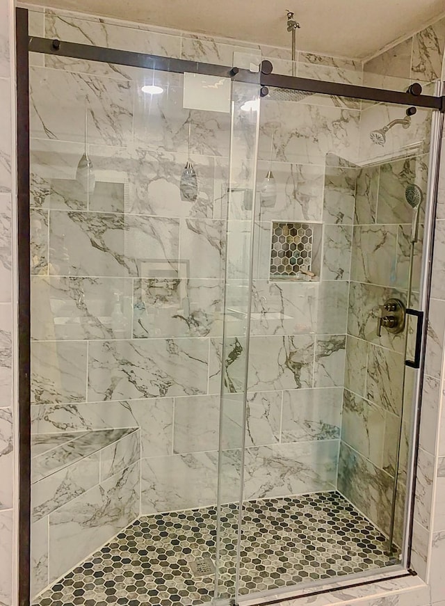 16510 De Lozier St, Jersey Village, TX 77040 - full bath featuring a stall shower
