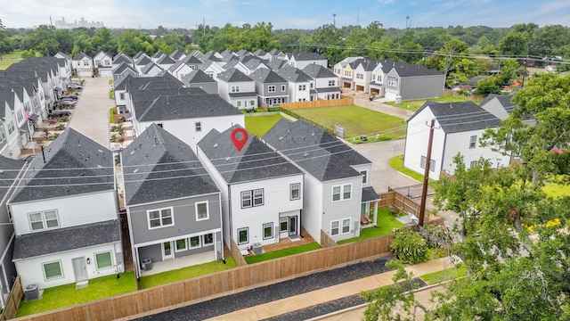 413 Stonework Oaks Ln, Houston, TX 77076 - aerial view of residential area