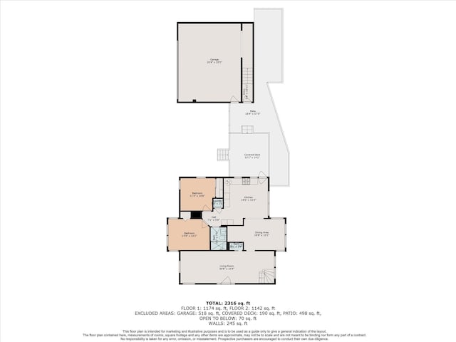 208 E 12th St, Houston, TX 77008 - view of property floor plan