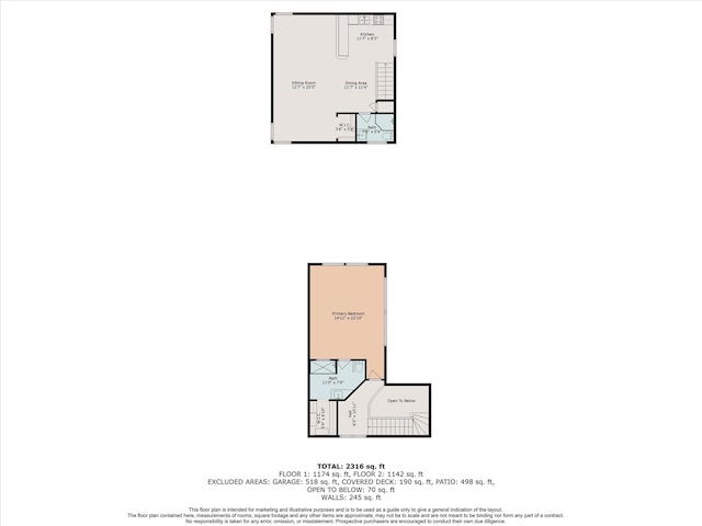 208 E 12th St, Houston, TX 77008 - view of room layout