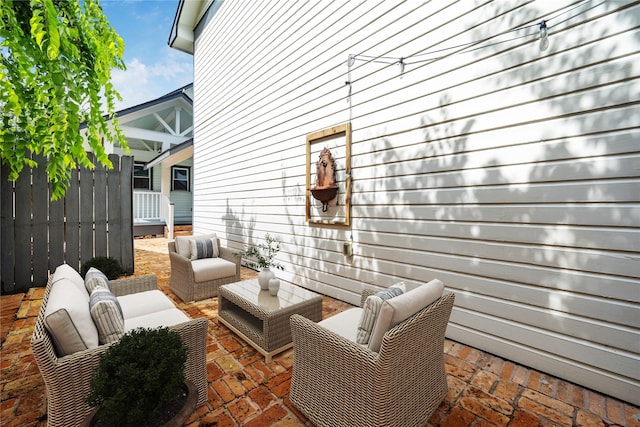 208 E 12th St, Houston, TX 77008 - view of patio with outdoor lounge area