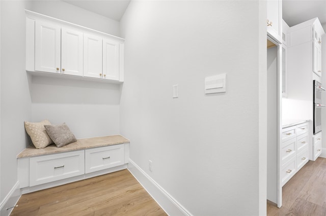 161 Pine Branch Dr, Montgomery, TX 77356 - mudroom featuring light wood finished floors and baseboards