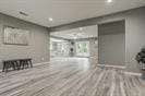3889 County Road 155, Alvin, TX 77511 - living room featuring wood finished floors and recessed lighting