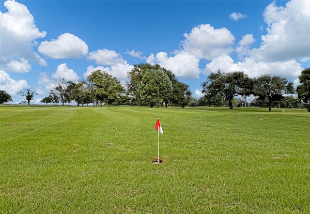 210 Hogan Ln, Hempstead, TX 77445 - view of home's community with a yard and view of golf course