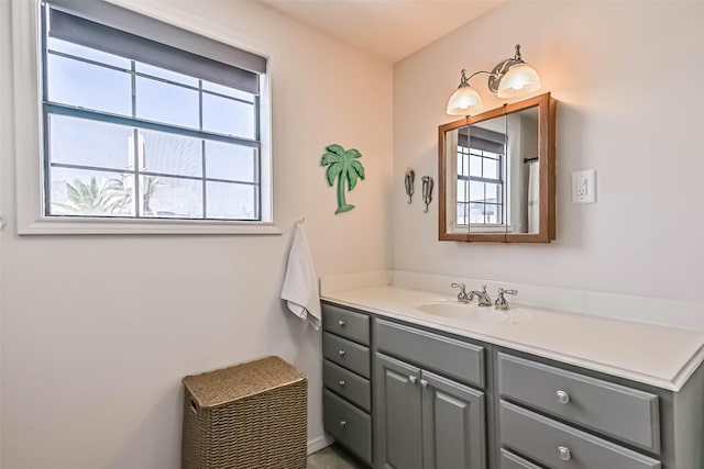 34 Tarpon Ln, Freeport, TX 77541 - full bathroom with healthy amount of natural light and vanity