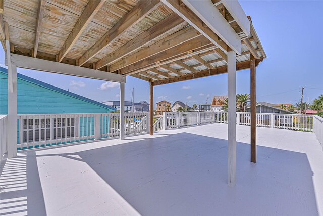34 Tarpon Ln, Freeport, TX 77541 - view of patio