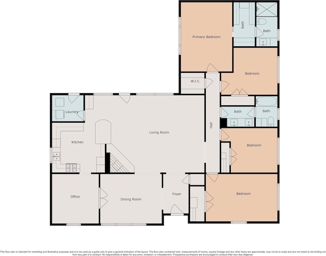 4530 T C Jester Blvd, Houston, TX 77018 - view of property floor plan