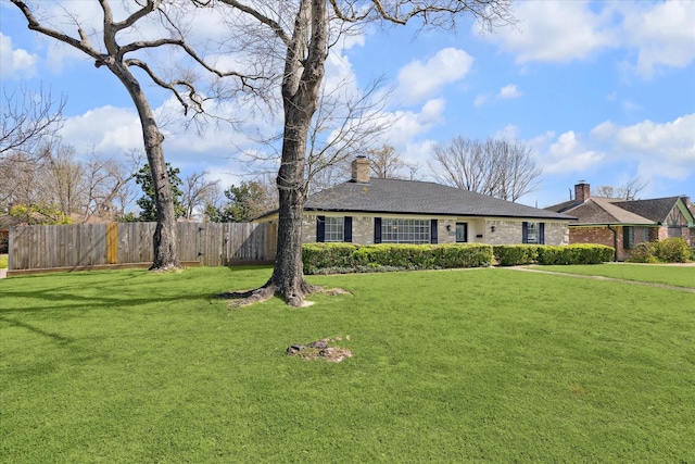 4530 T C Jester Blvd, Houston, TX 77018 - ranch-style house featuring a chimney