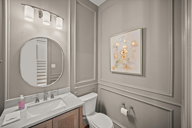 5317 Schumacher Ln, Houston, TX 77056 - half bath with vanity and toilet