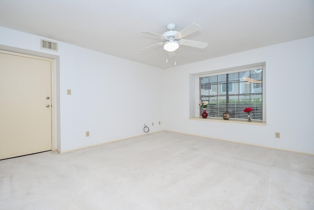 14911 Wunderlich Dr Unit 211, Houston, TX 77069 - carpeted empty room with ceiling fan and baseboards