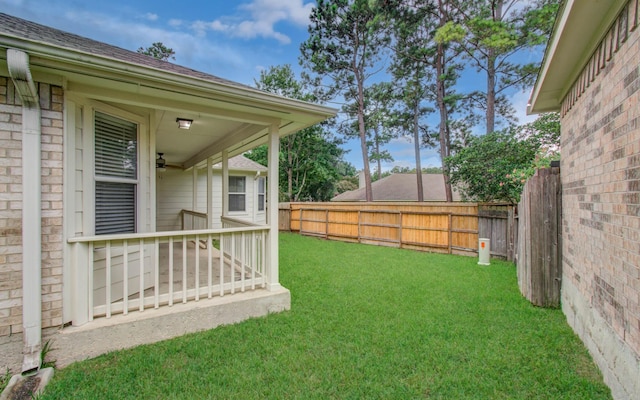 99 E Foxbriar Forest Cir, The Woodlands, TX 77382 - view of fenced backyard