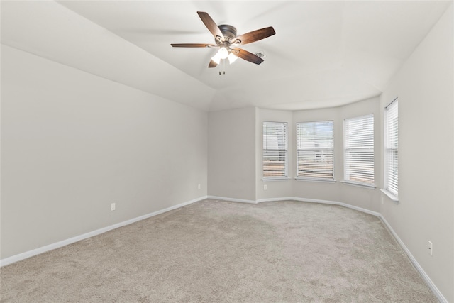99 E Foxbriar Forest Cir, The Woodlands, TX 77382 - unfurnished room with light carpet and ceiling fan
