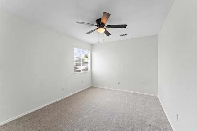 16323 Tiburon Way, Houston, TX 77053 - carpeted empty room with baseboards and a ceiling fan