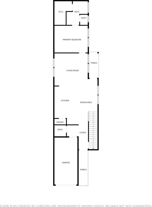 324 Gans St Unit B, Houston, TX 77029 - view of floor plan / room layout