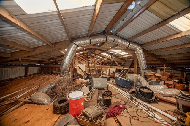925 Royal Rd, Port Lavaca, TX 77979 - view of unfinished attic