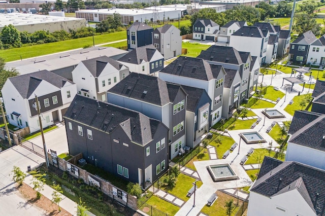 2213 Springwood Vista Ln, Houston, TX 77055 - aerial perspective of suburban area