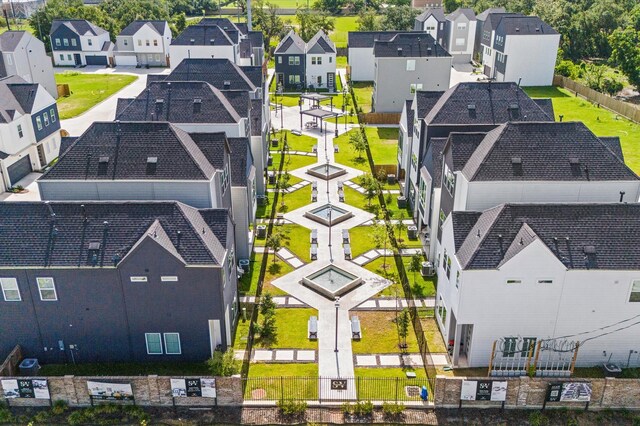 2213 Springwood Vista Ln, Houston, TX 77055 - aerial perspective of suburban area