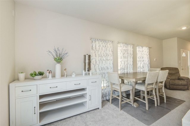 527 Dr Martin Luther King Jr Dr Unit D, La Porte, TX 77571 - dining space with light carpet