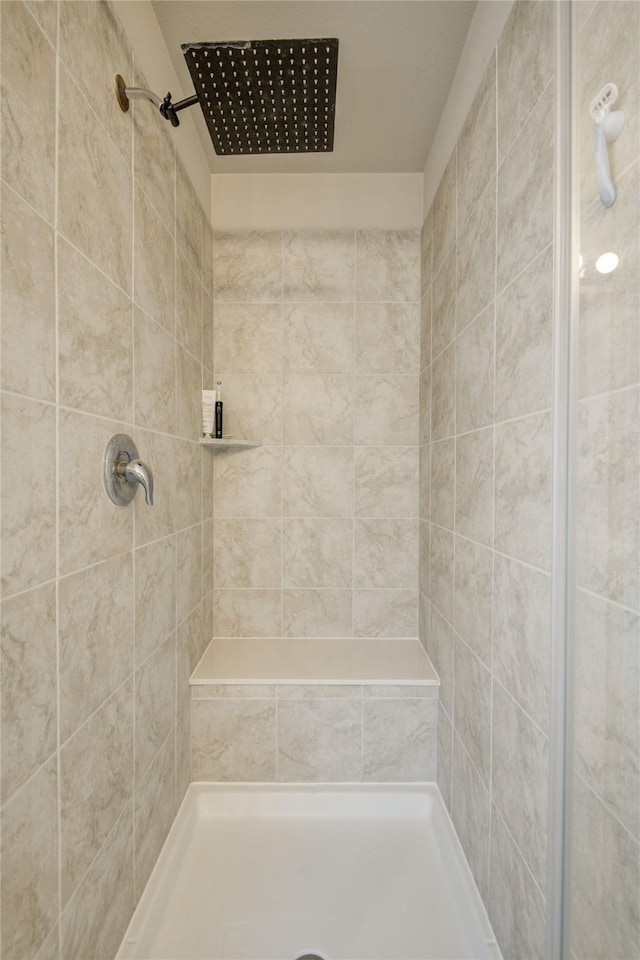 527 Dr Martin Luther King Jr Dr Unit D, La Porte, TX 77571 - full bathroom featuring tiled shower