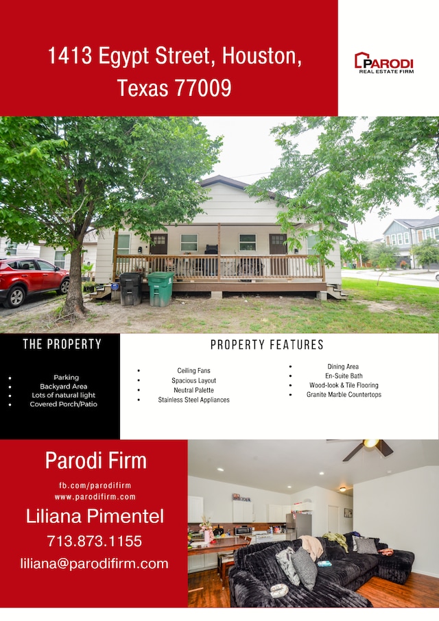 1413 Egypt St, Houston, TX 77009 - photo 2