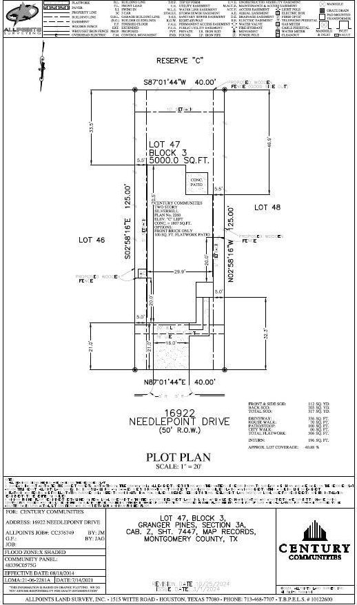 16922 Needlepoint Dr, Conroe, TX 77302 - view of floor plan / room layout
