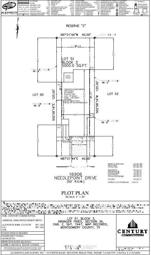 16906 Needlepoint Dr, Conroe, TX 77302 - view of home floor plan