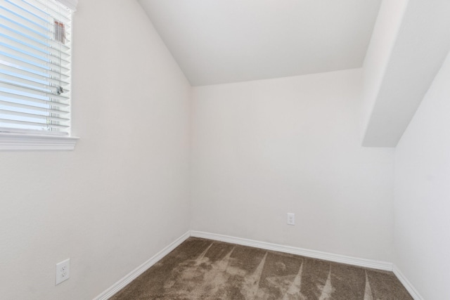10903 Paterno Dr, Houston, TX 77064 - bonus room featuring dark colored carpet and vaulted ceiling