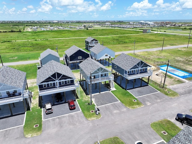 1032 Sunset Cir W, Crystal Beach, TX 77650 - aerial view