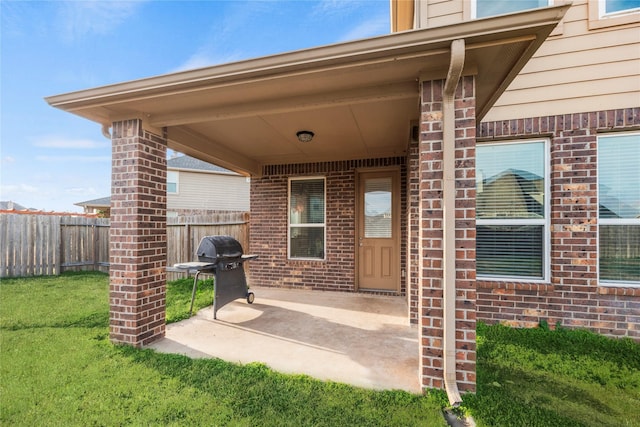 1115 Tydeman Ct, Katy, TX 77494 - view of patio / terrace with grilling area