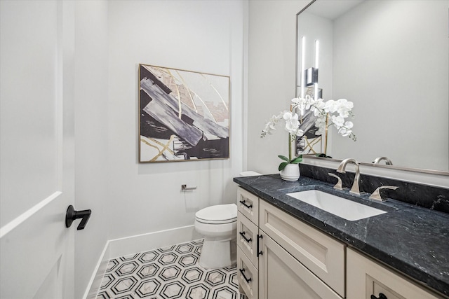 608 E 25th St, Houston, TX 77008 - bathroom with vanity and tile patterned floors
