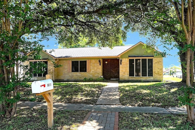 9611 Huntington Hill Dr, Houston, TX 77099 - ranch-style house featuring brick siding and a shingled roof