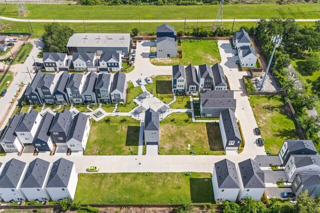 8321 Springwood Creek Ln, Houston, TX 77055 - aerial view of residential area