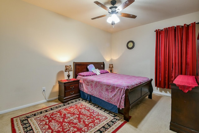 4134 Loft Square Pl, Humble, TX 77346 - bedroom with carpet flooring and a ceiling fan