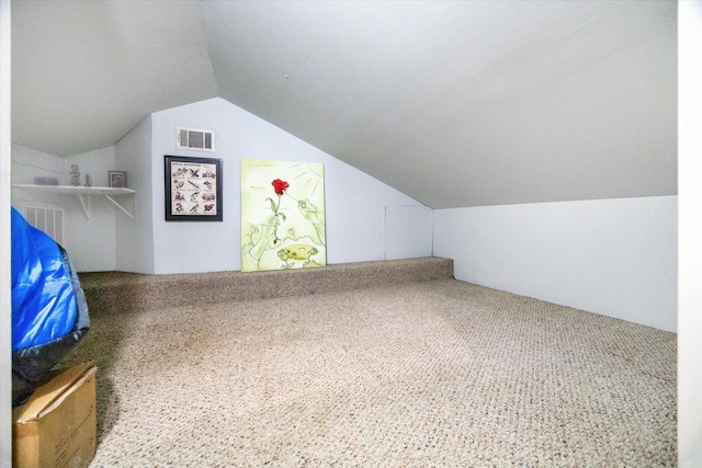 402 E 25th St, Houston, TX 77008 - additional living space with lofted ceiling and carpet