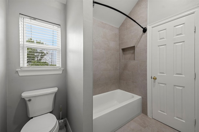 12814 Josey Creek Ct, Cypress, TX 77433 - full bath with shower / washtub combination and tile patterned flooring