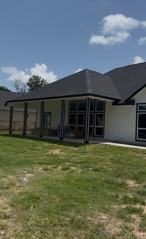 24630 Cavan St, Hempstead, TX 77445 - back of house with a yard
