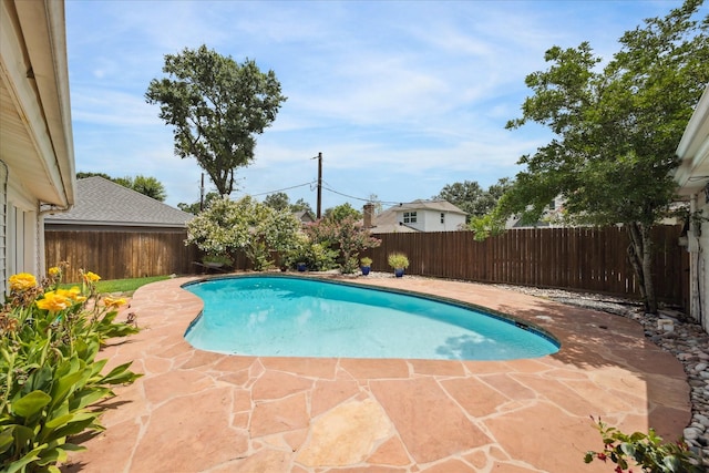 3002 Durban Dr, Houston, TX 77043 - view of pool with a patio area and a fenced backyard