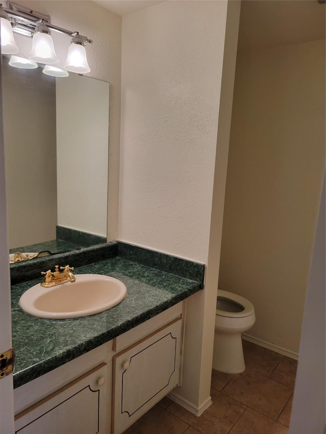 5801 Lumberdale Rd Unit 226, Houston, TX 77092 - bathroom with vanity and tile patterned floors