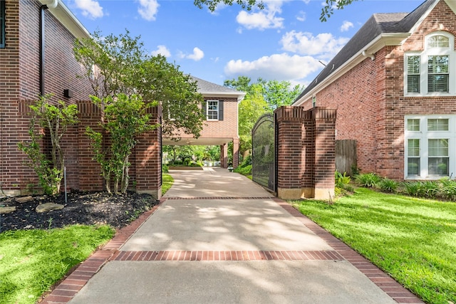1734 Forestlake Dr, Sugar Land, TX 77479 - view of gate